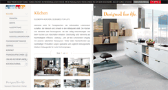 Desktop Screenshot of elementa-kuechen.de